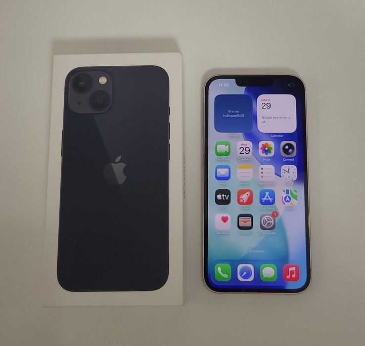 iPhone 13 128GB Pink | Baterie 100% | Impecabil 10/10 | Full Box