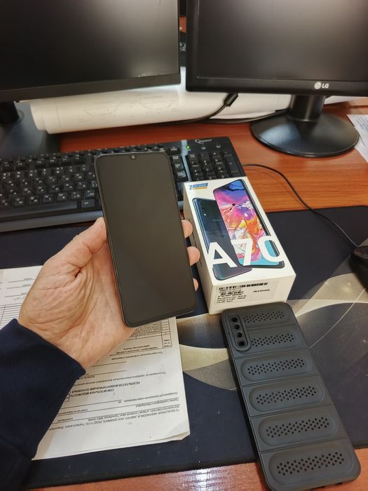 Samsung A70 128gb(2021)iwlawi zur aybi yuq tozza telefon