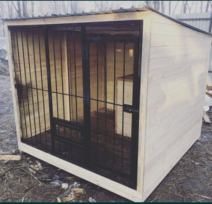 Вольер для собак, домик для собак