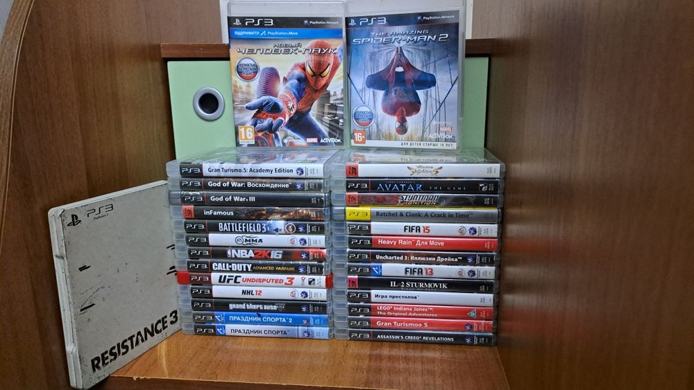 Игры сони 3 и 4 Диски