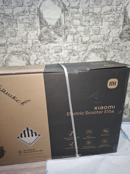 Электросамокат Xiaoml в упаковке!