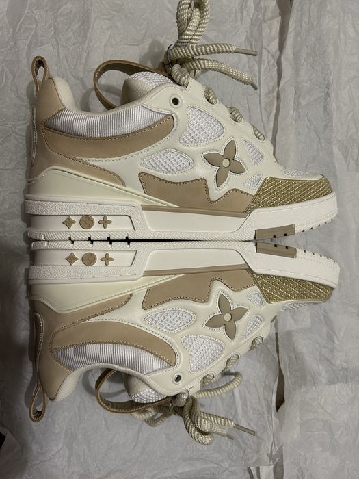 Adidasi Louis Vuitton Skate Beige