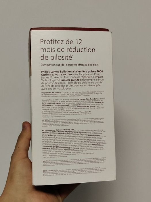 Philips Lumea Ipl 7000 Series Set de epilare IPL pentru Corp BRI921