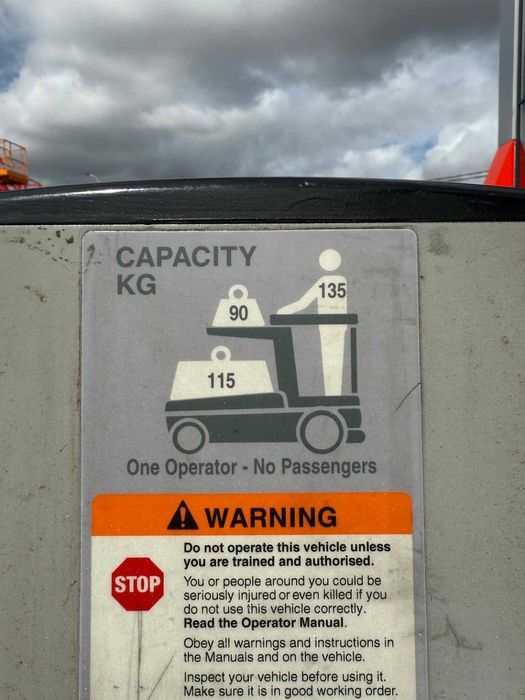 Platforma de lucru electrica Crown Wav50-118, AN 2012