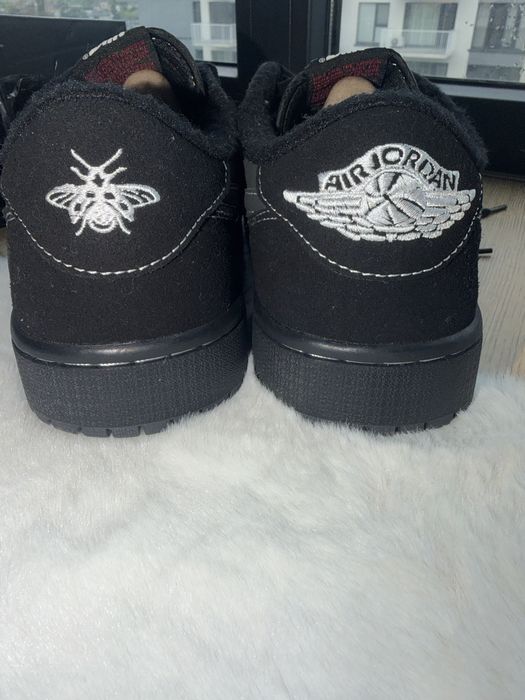Jordan 1 travis scott black phantom