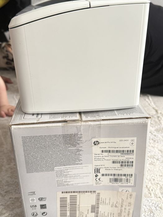 Принтер HP LaserJet Pro M15w