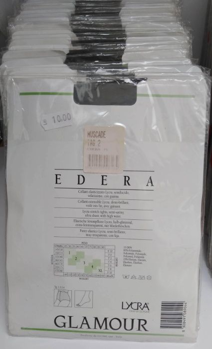 4 buc Ciorapi dresuri strampi LYCRA Glamour Rede marimi 1 si 2 maro