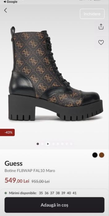 Vand Ghete Guess noi
