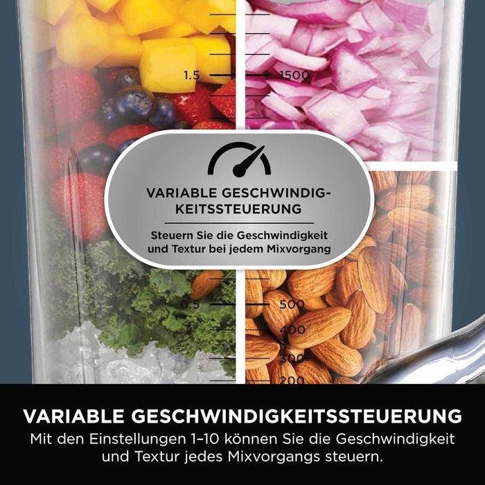 Ninja 3-в-1 TB401EU Мощен кухненски робот, 1200W