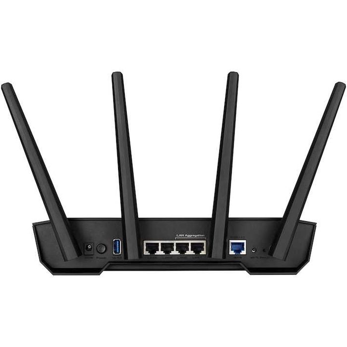 Router Wi-Fi 6, ASUS, Quad-Core, 2.5G port, Link Aggregation, AiMesh