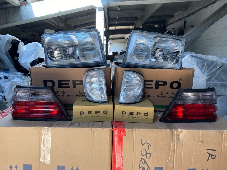 Фара DEPO на Мерседес w124