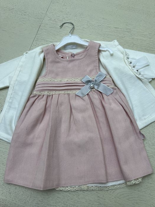 Сарафан с кардиганом на девочку