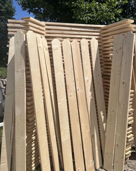 Scandura pentru gard/ curte / tambere / uluci rindeluite slefuite