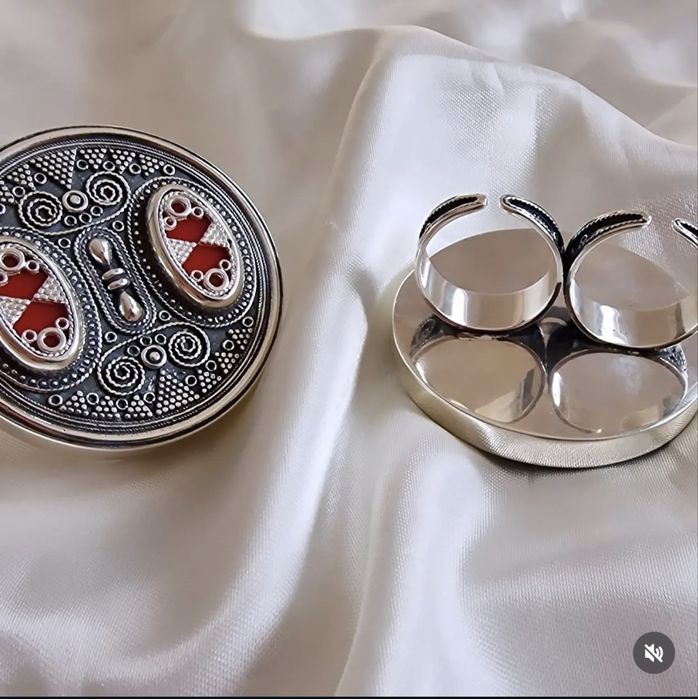 Құдағи жүзік серебро