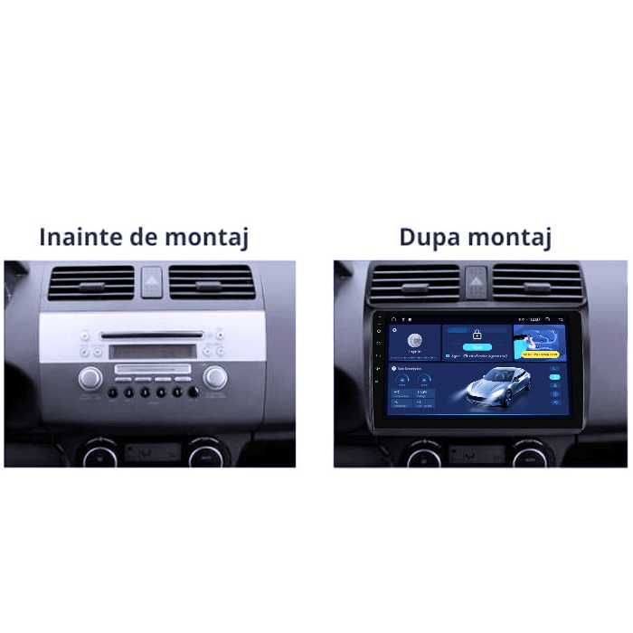 Navigatie Suzuki Swift 2005-2012 Android 14 4GB RAM/64GB ROM, 10 inch