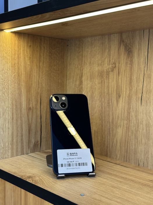 айфон 13 черный 100% идеал