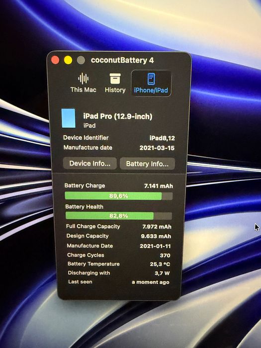 iPad Pro 12.9 2020 512GB Cellular (SIM) – stare foarte bună + folie sigilată