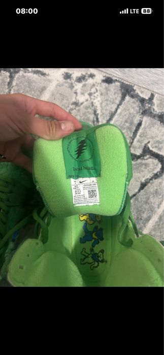 Nike Sb Dunk Grateful Dead Bears Green