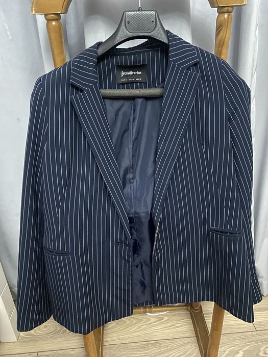 Пиджак женский синий