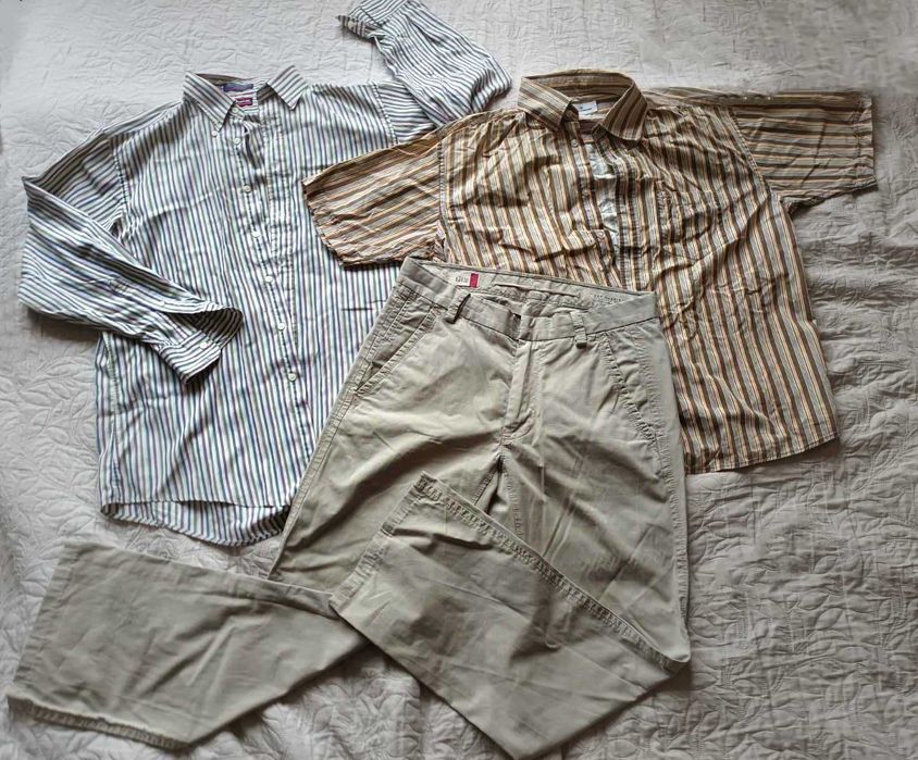 Комплект от мъжки дрехи.