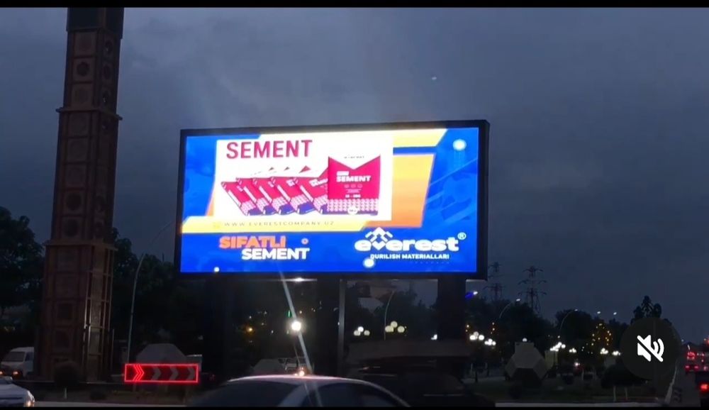 Namangan :Led ekran, bilbo'rdlarda reklama //Наманган//ташки реклама х