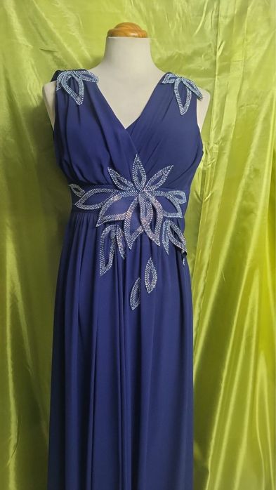 Продаю Вечернее синее платье (выпускное)