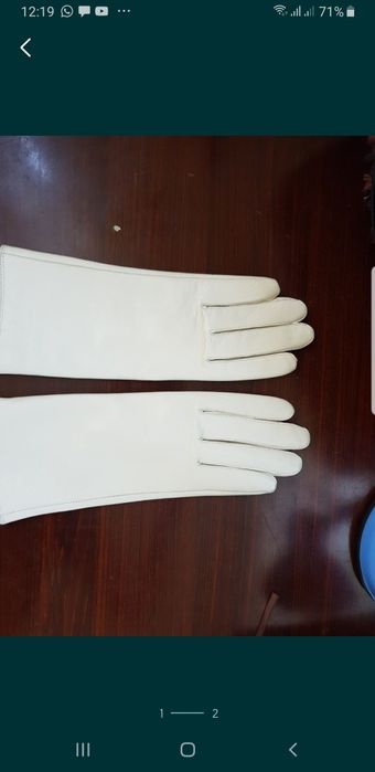 Перчатки кожанные