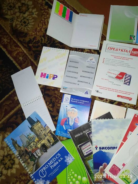 Продаются блокноты новые