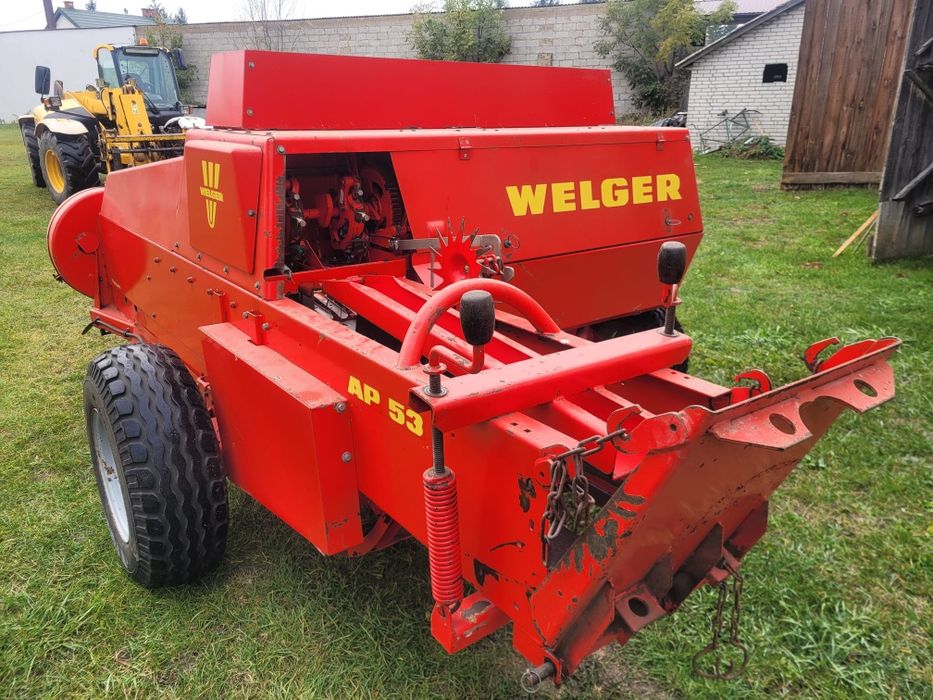 Пресс-подборщик Вельгер Ар 53. Привозной. Германия