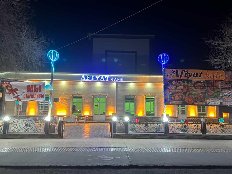 Arenda kafe  ishlab turipti