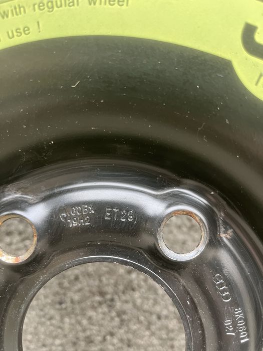 Патерица за ауди R19 5x112