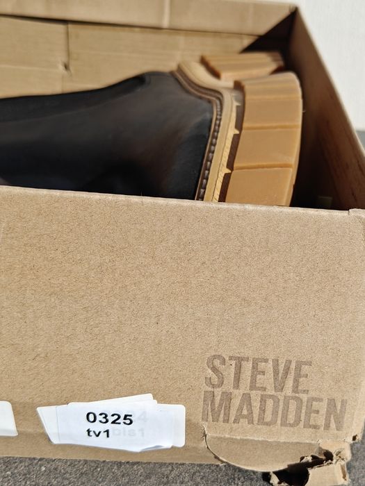 Ghete Steve Madden Hailstorm originale piele naturală cool top