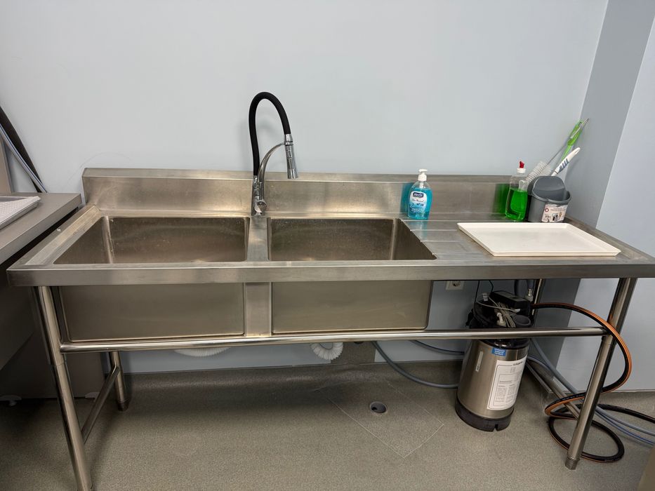 мивка, количка за сервиране неръждавейка