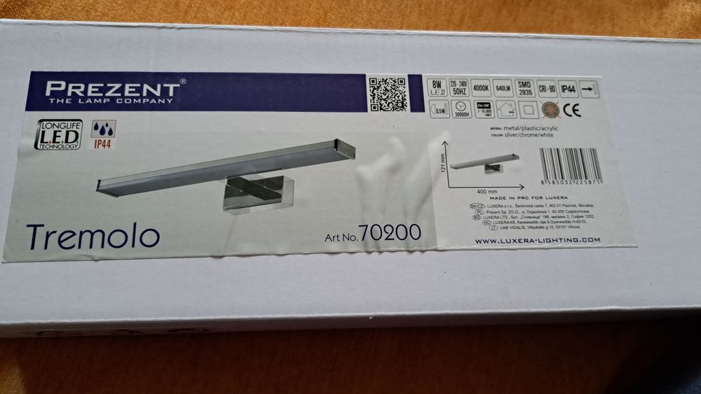 Vand lampa LED noua 8W