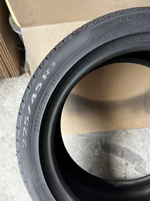 4 anvelope vara 225/45/17 , Pirelli , 6-6.5 mm