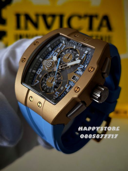 INVICTA Strada Blue 47 mm, Инвикта нов мъжки часовник