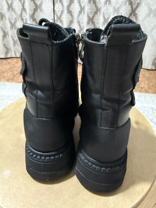 Сапоги для девочки 34р. Натуральная кожа