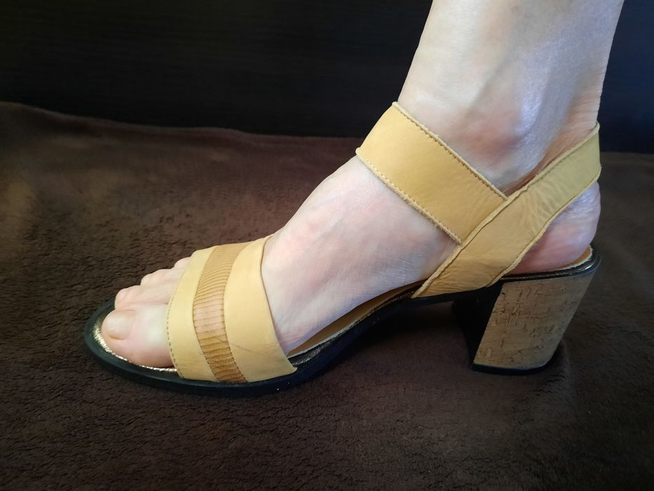 Сандали на Габина естествена кожа