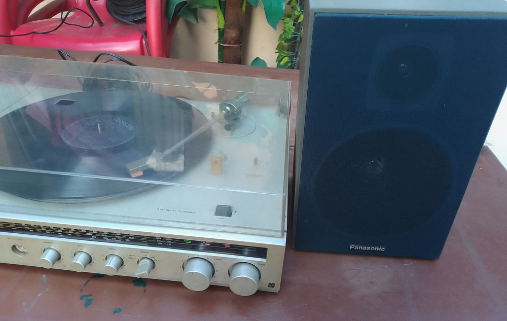 Panasonic SG 2110 3 în 1 ,pick-up ,deck,amplituner radio