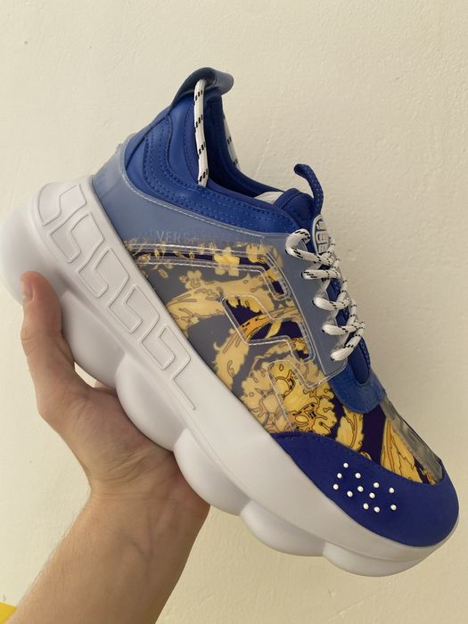Versace chain reaction blue&white premium quality