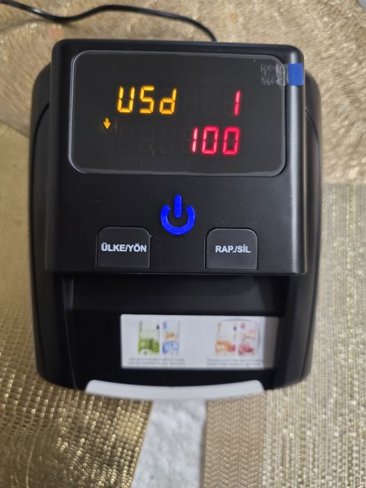 Детекор за банкноти €  $ GBP  CHF. TRL