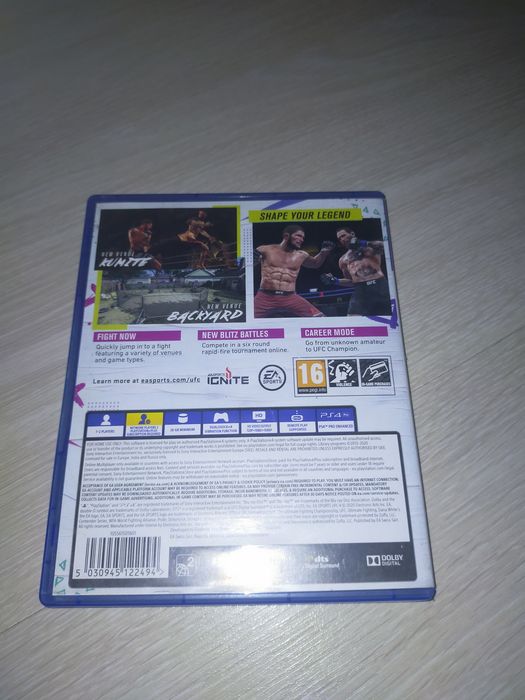 Ufc 4 на playstation 4