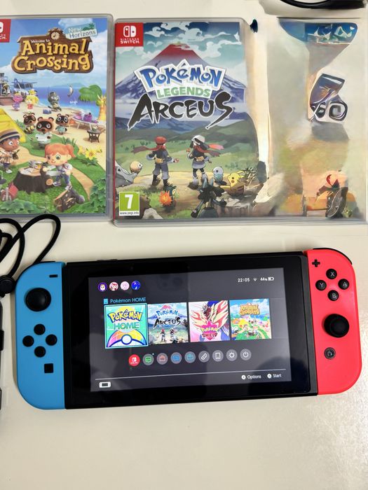 Nintendo Switch si 2 jocuri
