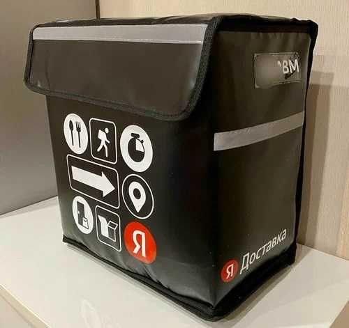 Яндекс термосумка (термокороб, термобокс, сумка для доставки)