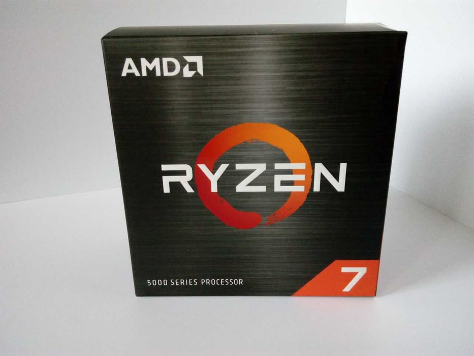 Коробка от AMD Ryzen 7 5800x полный комплект