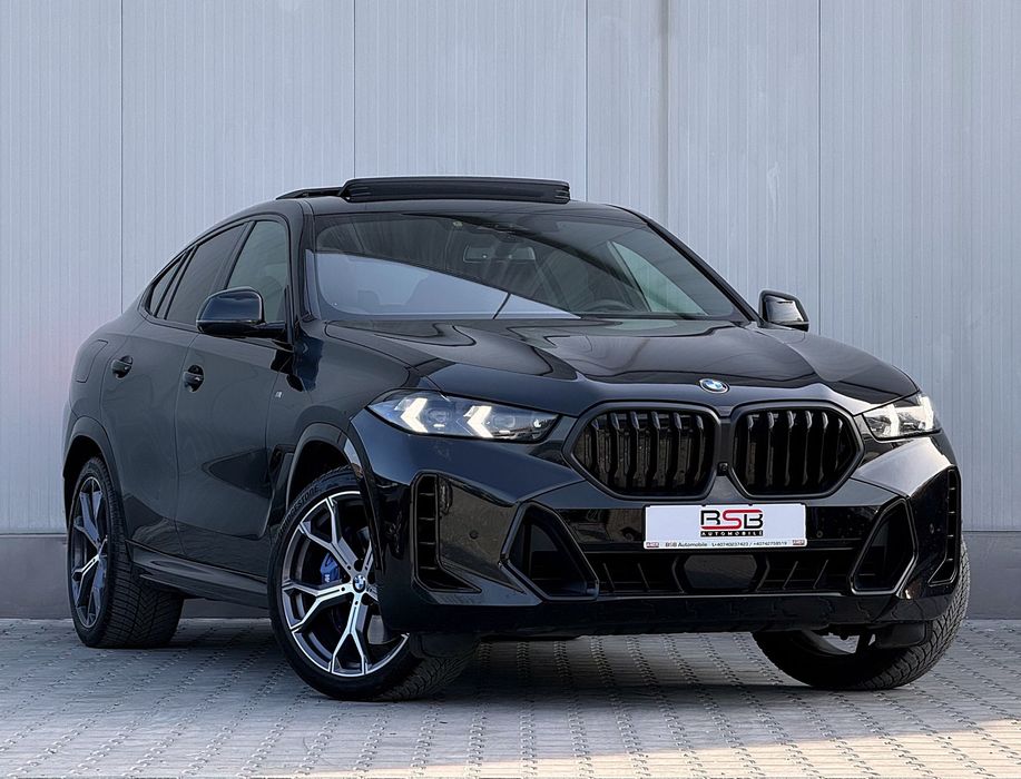 BMW X6 M pak / NEW mod/ GRILA ilum / harman /  PANO/ incalz / ventil / garant