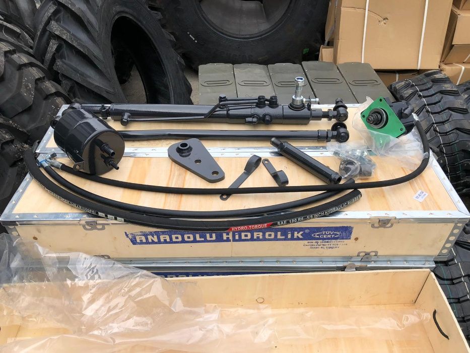 Servodirectie noua tractor U445 set complet cu cilindru ajutator FIAT