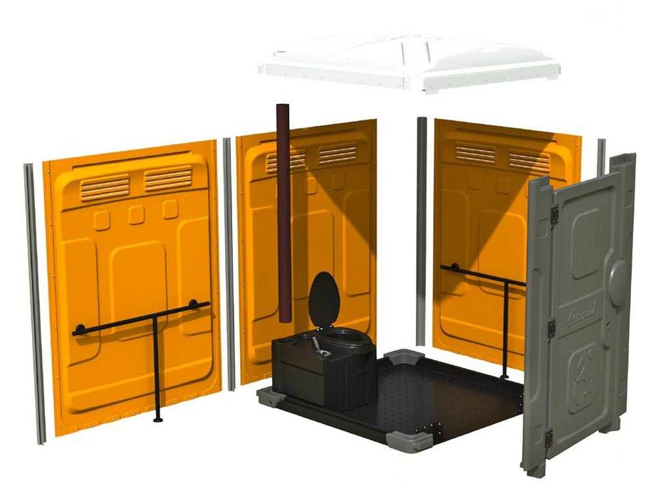 Toalete WC ecologice vidanjabile/racordabile – persoane cu handicap