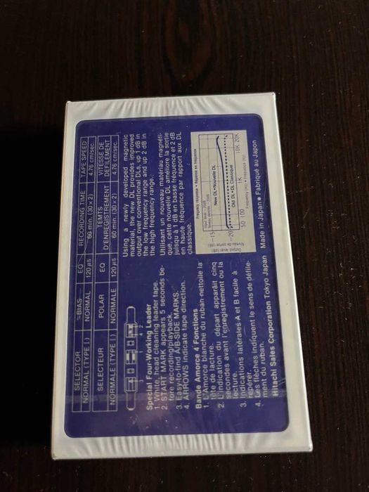 АУДИО касета произведена в Япония през 1980 год.