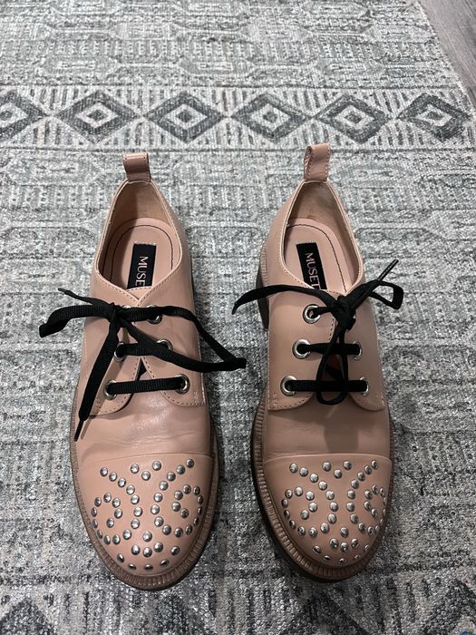 Pantofi Musette, piele naturala, 36